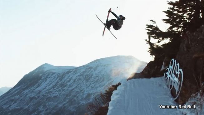 Kein Schnee von gestern: Freeski-Stunts in Alaska