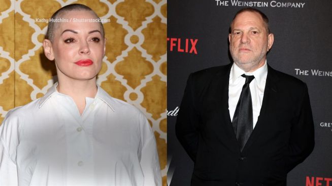 Drohung? Rose McGowans Geburtstagsgrüße an Weinstein