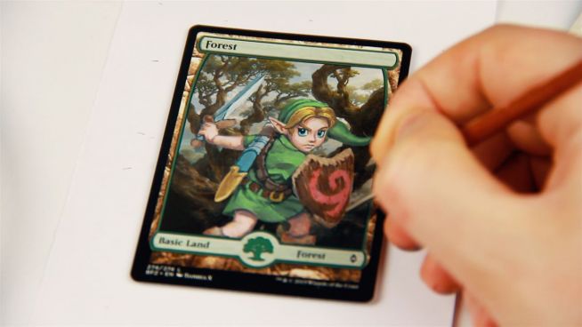 Personalisierte Magic-Karte: Link