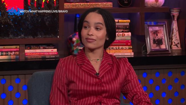 Zoë Kravitz: Hat Lily Allen sie zum Kuss gezwungen?