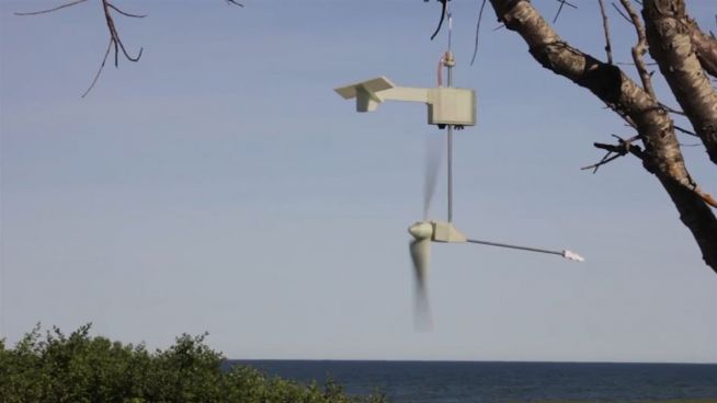 Kraftwerk aus der Handtasche: Windmühle erzeugt Strom