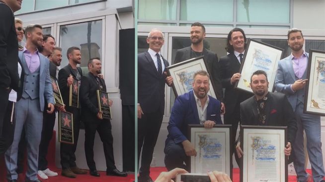 Stern für Herzensbrecher: NSYNC auf ‚Walk of Fame‘